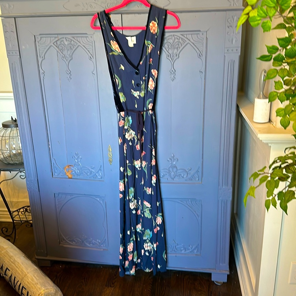 Zoe 100% Rayon Floral Dress